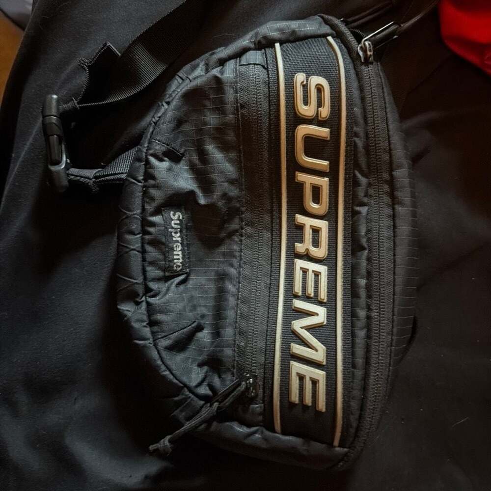 Supreme Waist Bag Black FW23